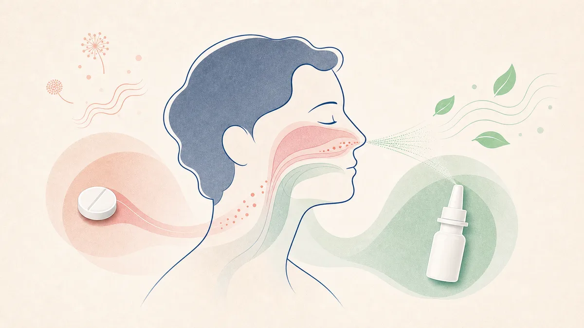 Allergic Rhinitis Medicines: Tablets vs Nasal Sprays