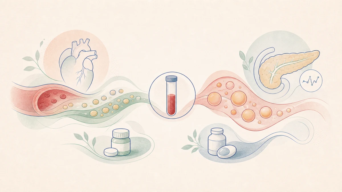 High Triglycerides vs Cholesterol-Lowering Treatment